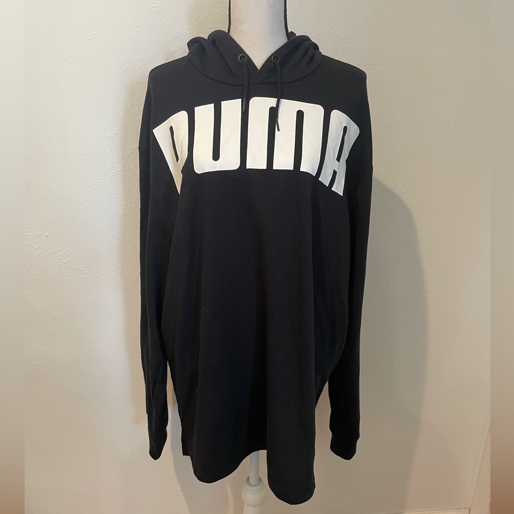 PUMA Everyday Oversized Fall Winter Hoodie Blk XL